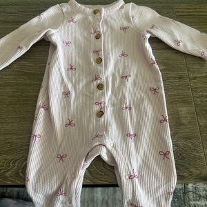 Cat & Jack Light Pink with Tiny Pink Bows
